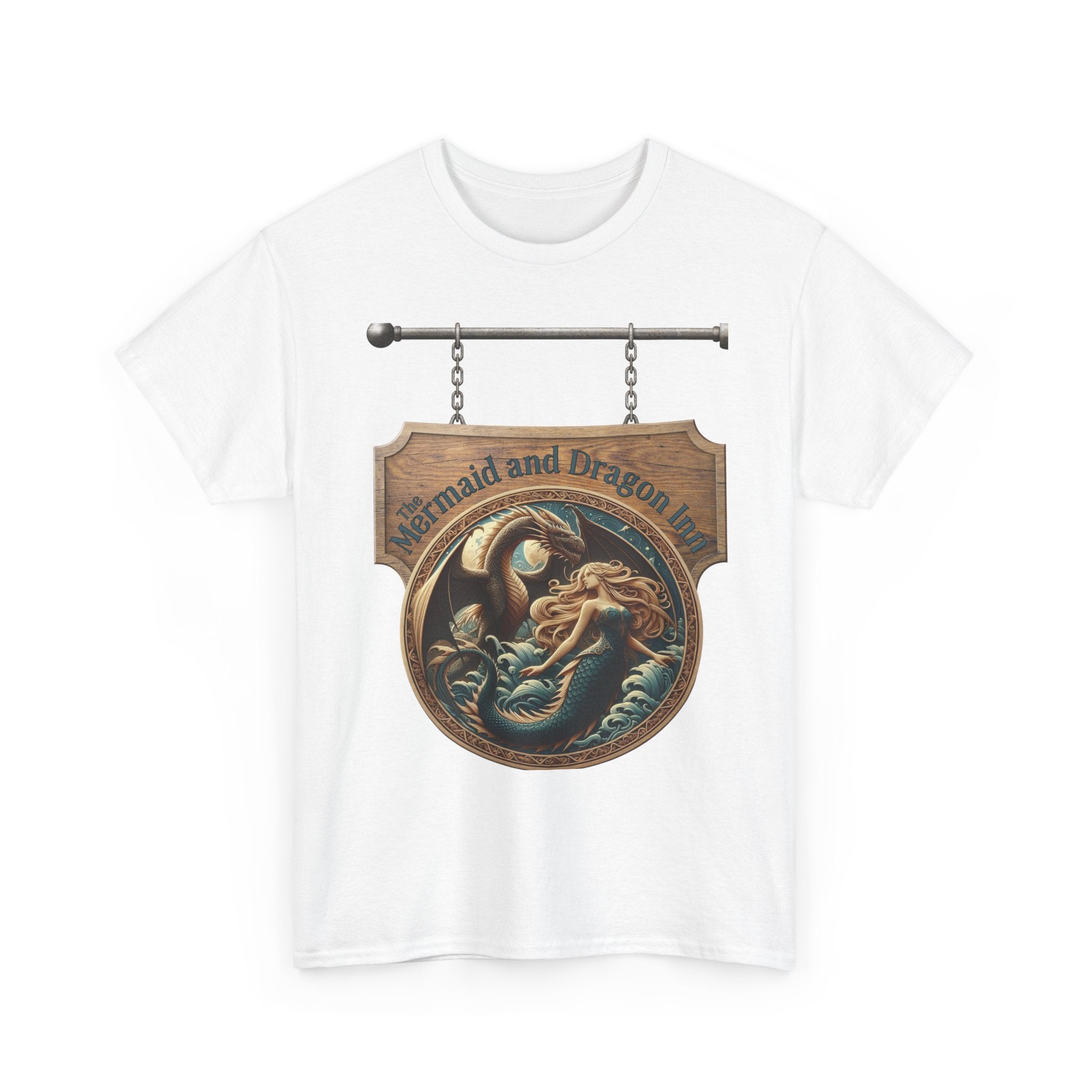 Mermaid and Dragon Inn T-Shirt