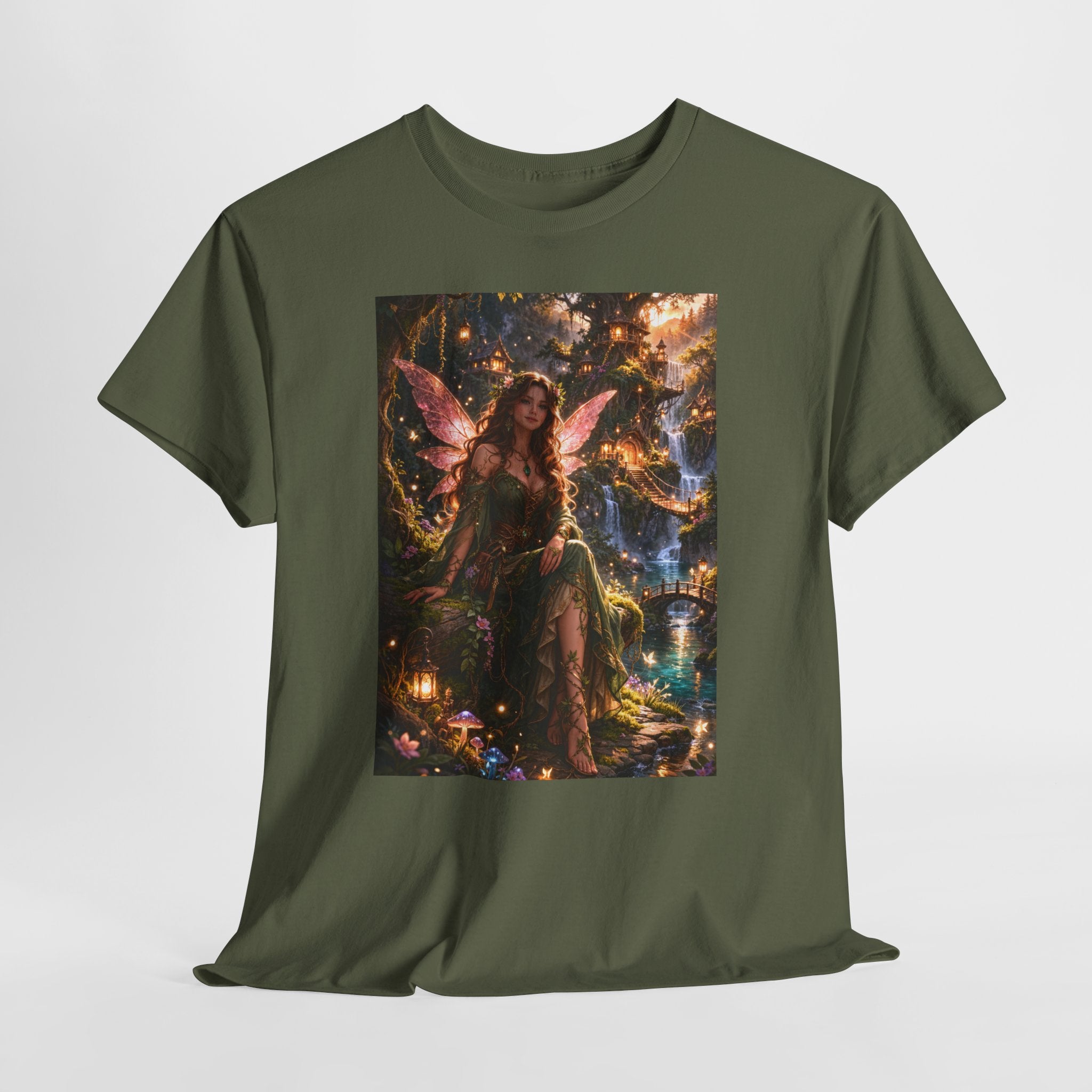 Jayla the Sprite – Enchanted Forest Tee | Fairy Fantasy Shirt
