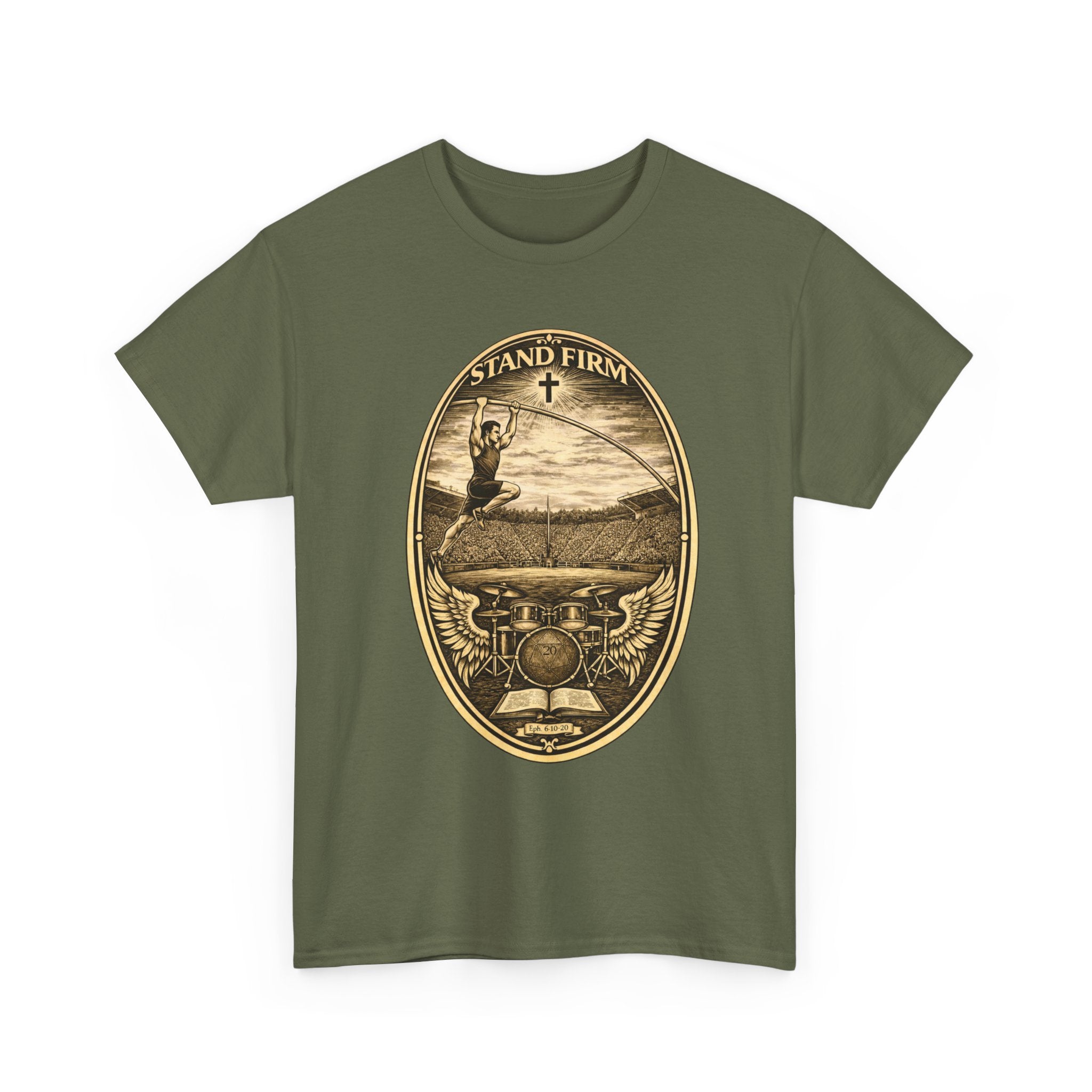 Stand Firm Vintage Crest Tee