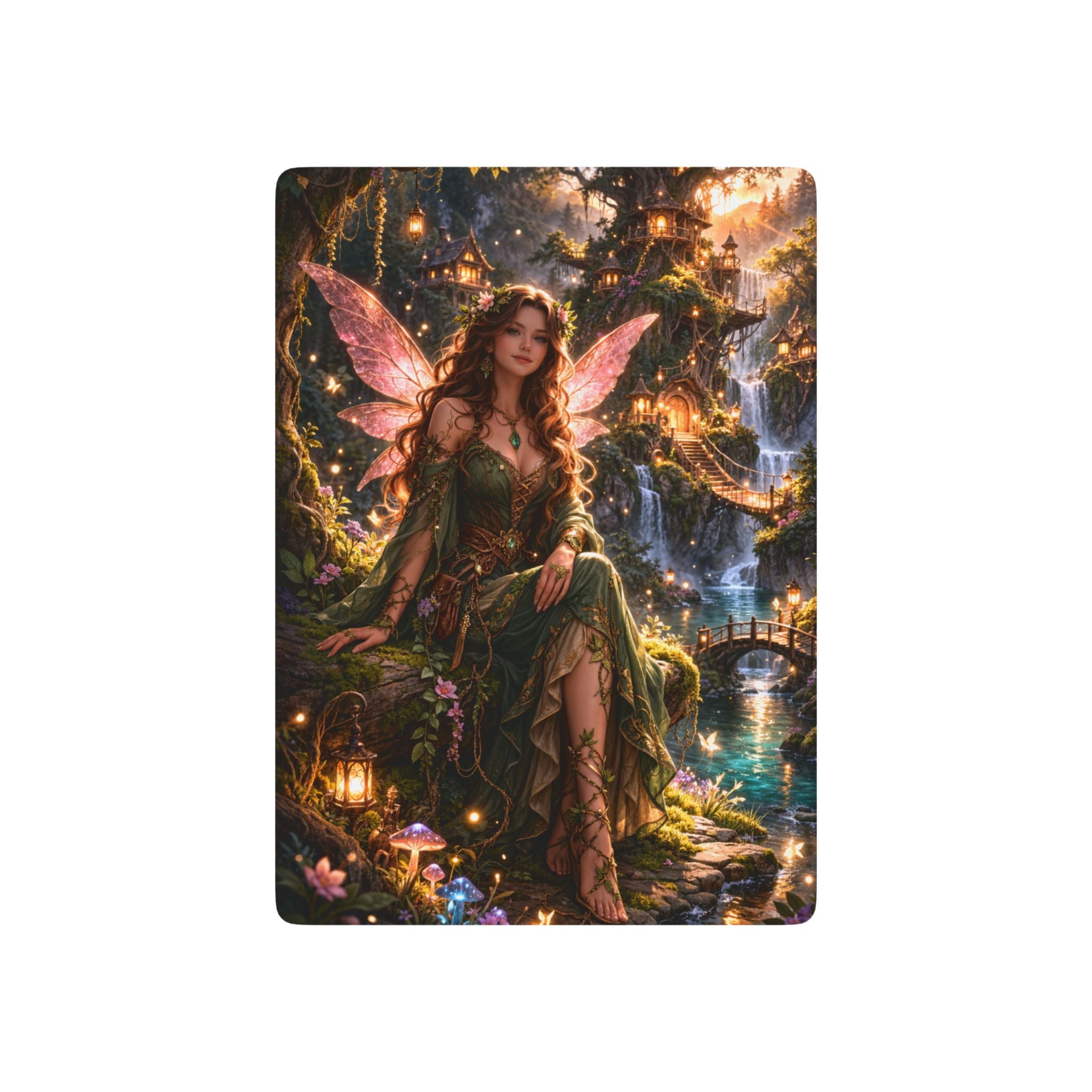 Fairy Fantasy Poker Playing Cards — Enchanted Forest Art Deck