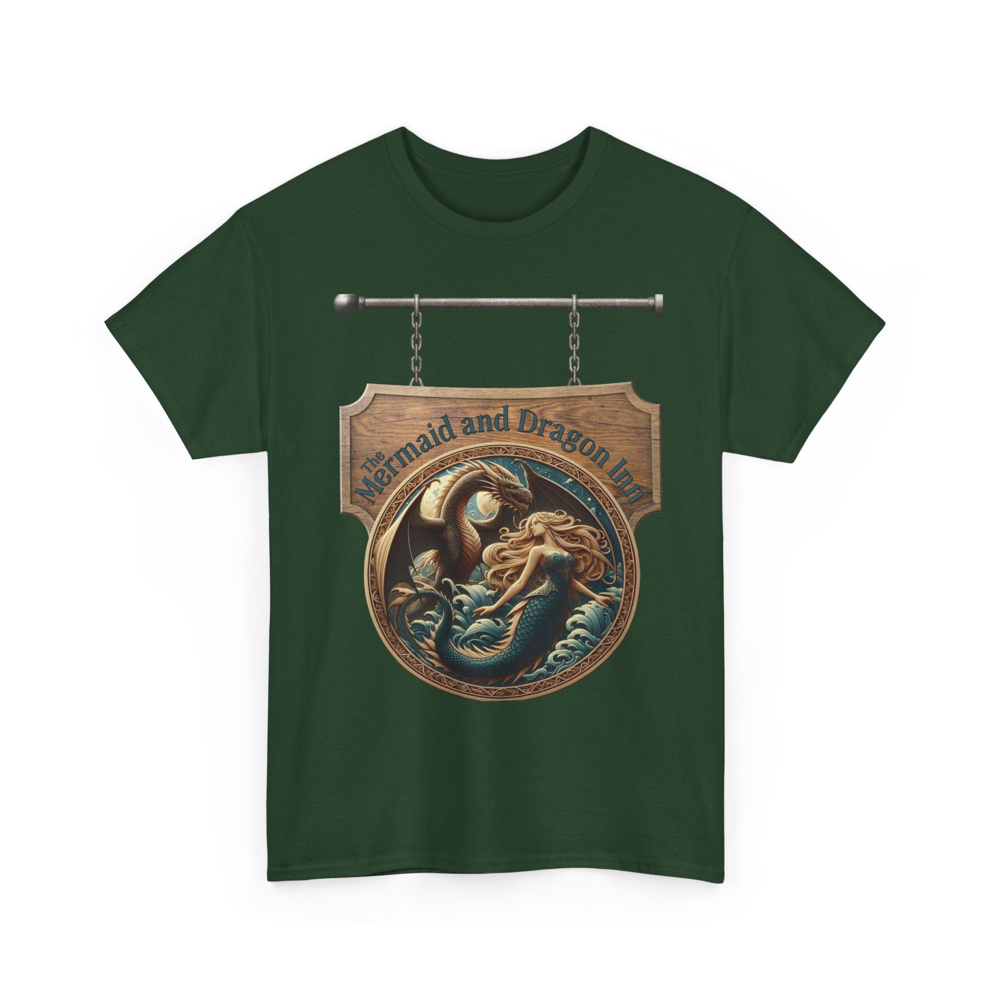 Mermaid and Dragon Inn T-Shirt
