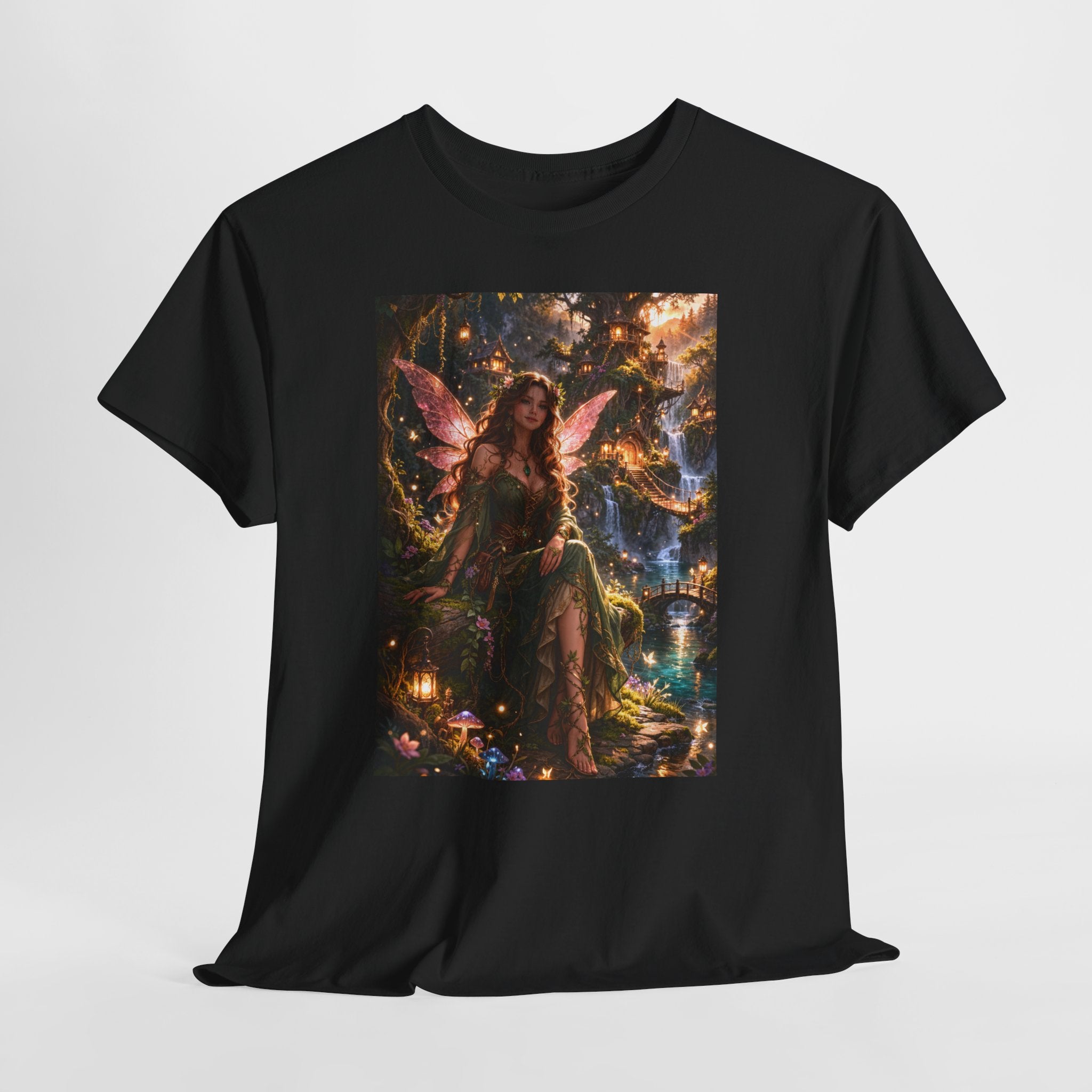 Jayla the Sprite – Enchanted Forest Tee | Fairy Fantasy Shirt