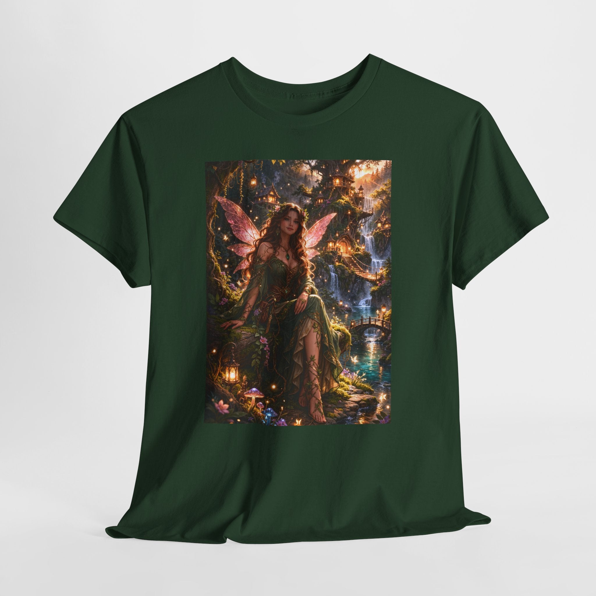 Jayla the Sprite – Enchanted Forest Tee | Fairy Fantasy Shirt