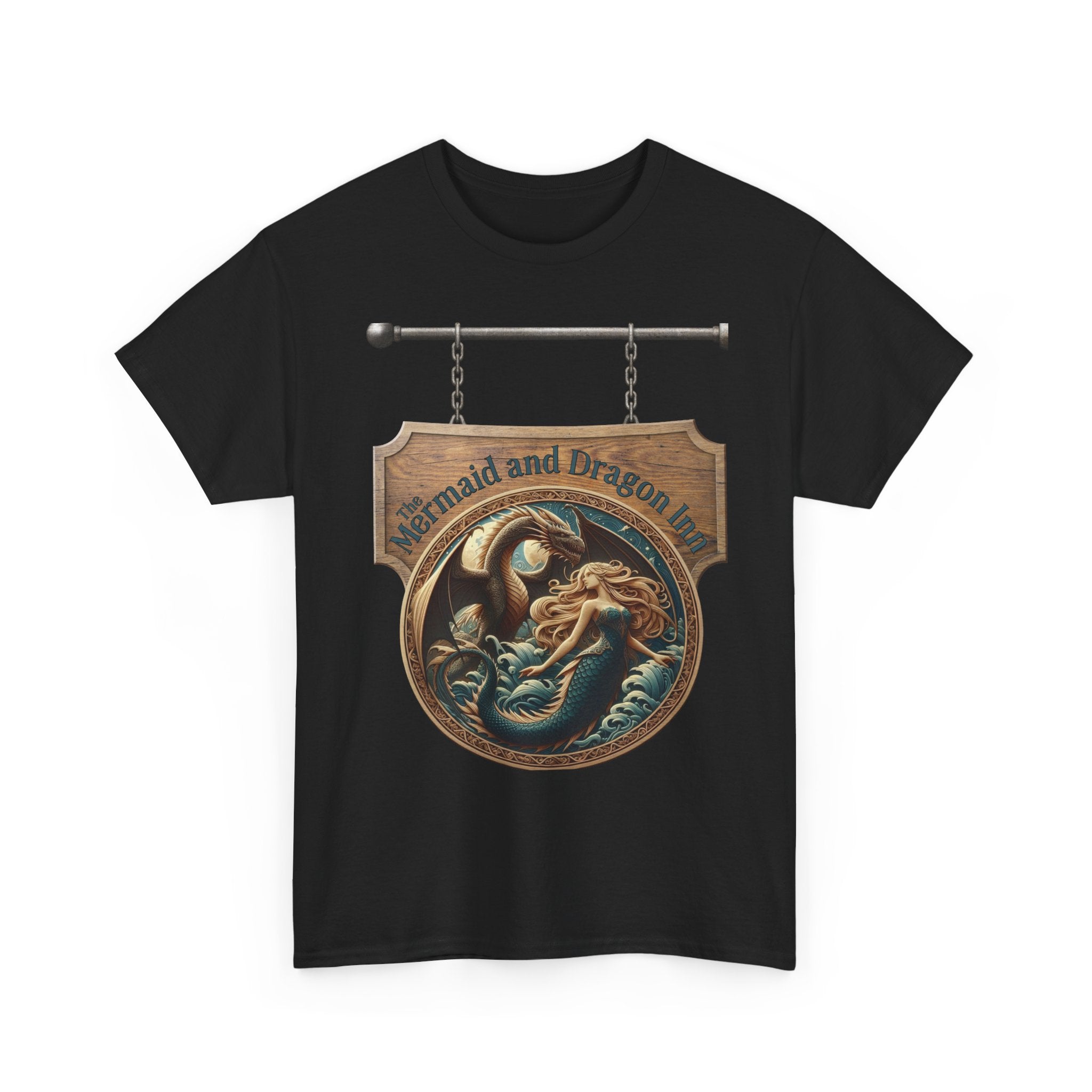 Mermaid and Dragon Inn T-Shirt