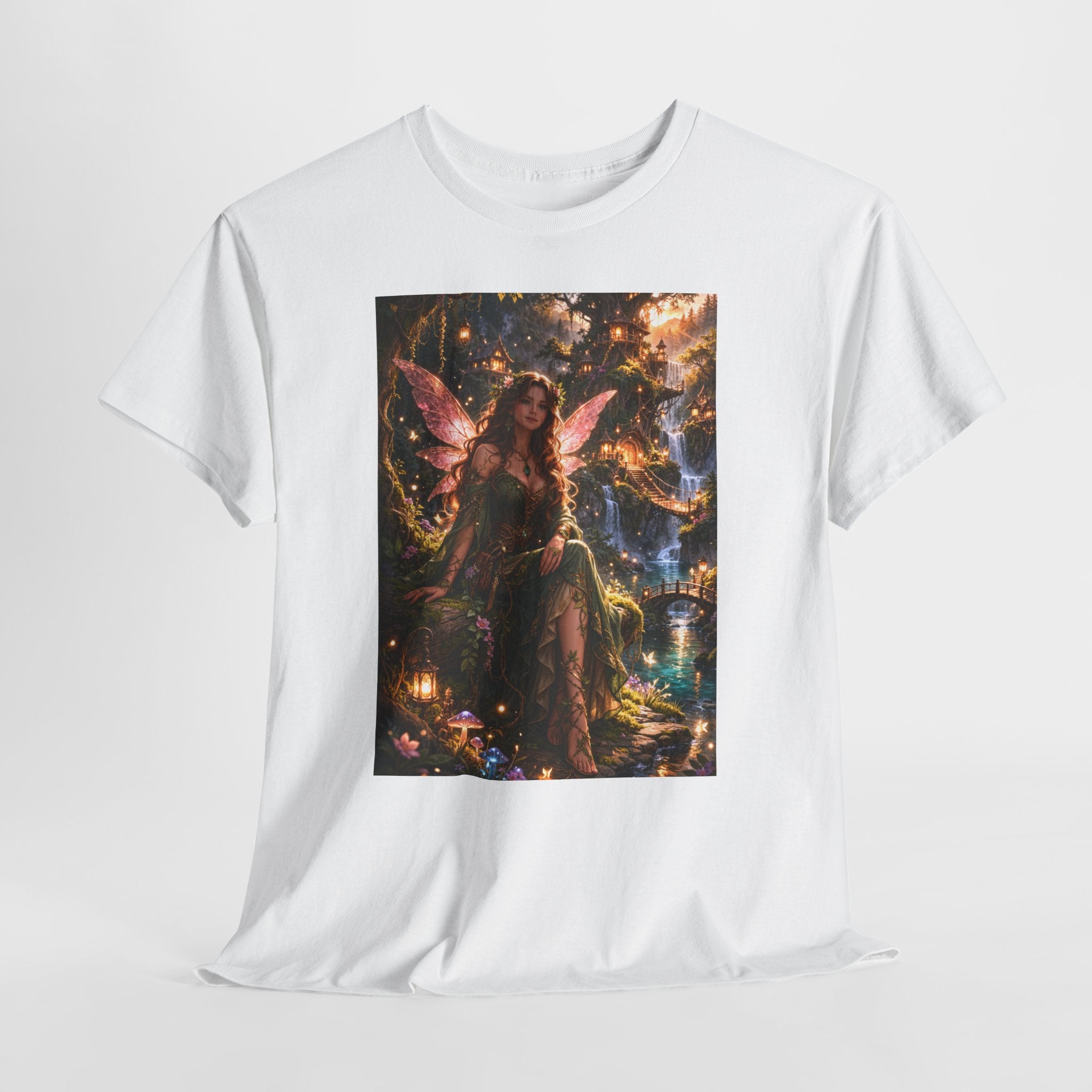 Jayla the Sprite – Enchanted Forest Tee | Fairy Fantasy Shirt